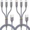 Amazon: $3.99 ($7.99) Multi Charging Cable (4ft 2Pack)