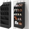 Amazon: $12.99 ($24.99)18 Pairs Over the Door Shoe Organizer, Shoe Rack for Closet